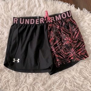 Under Armour YLG new w tags shorts heat gear